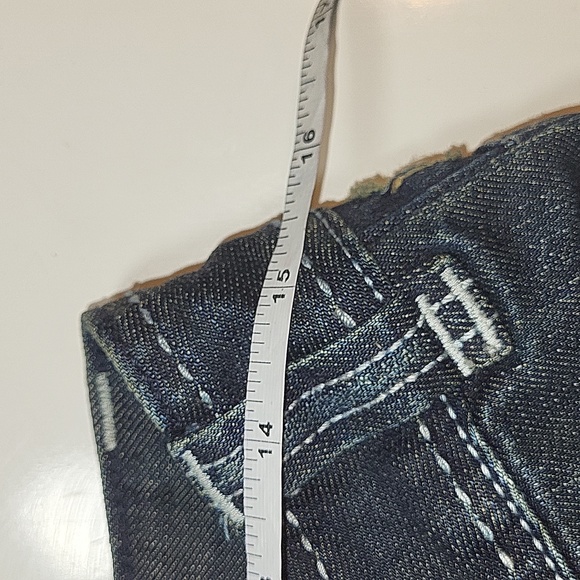 Rock and Roll Cowgirl Dark Denim Mid Rise Jeans (30X34) - Picture 12 of 15